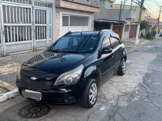 CHEVROLET AGILE 1.4 MPFI LT 8V FLEX 4P MANUAL CHEVROLET AGILE 1.4 MPFI LT 8V FLEX 4P MANUAL